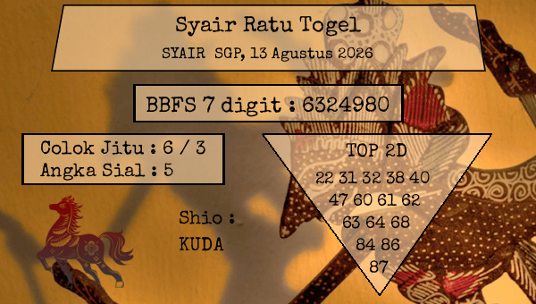 Prediksi SGP